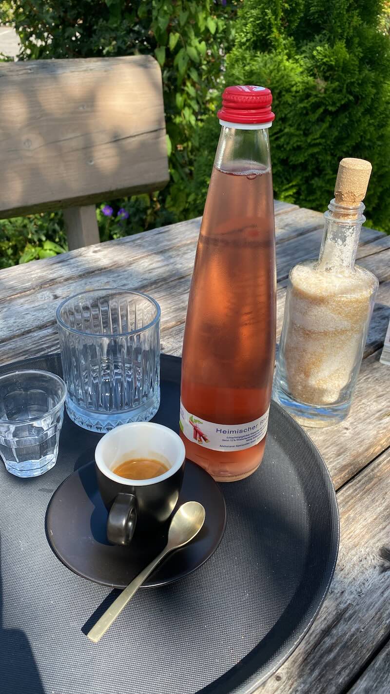 Espresso und Schorle in Prien am Chiemsee